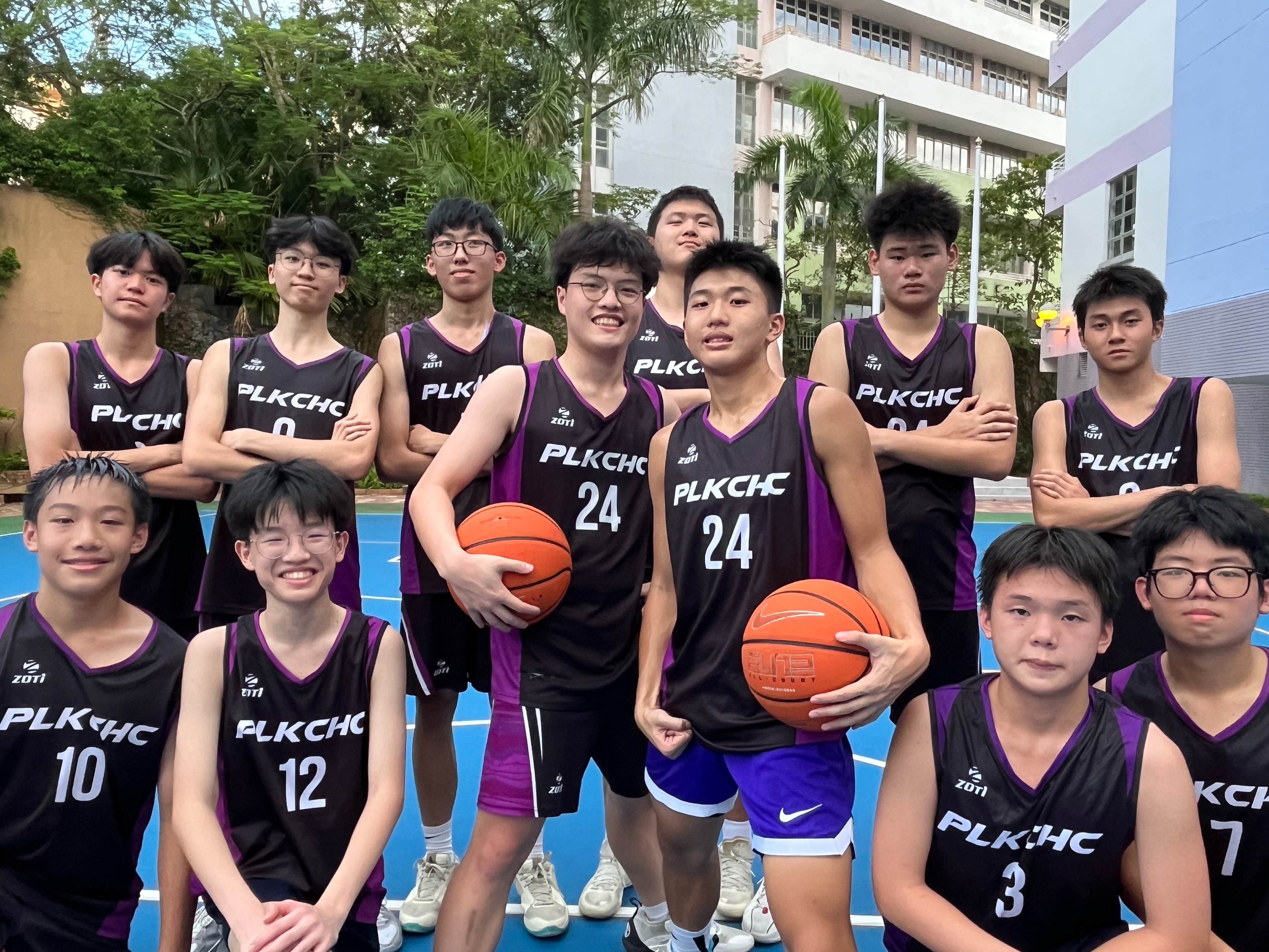 Boys B grade 1st Runner Up in Inter-school Basketball Competition